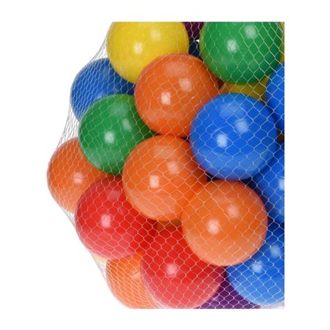Set 50 Bile Pentru Copii 6 Cm Plastic Multicolor Emagro