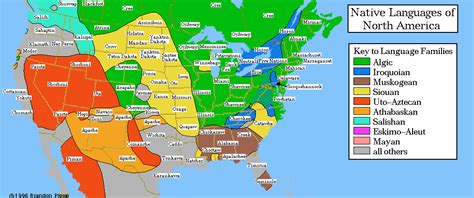 Map Of Native American Languages Sella Daniella