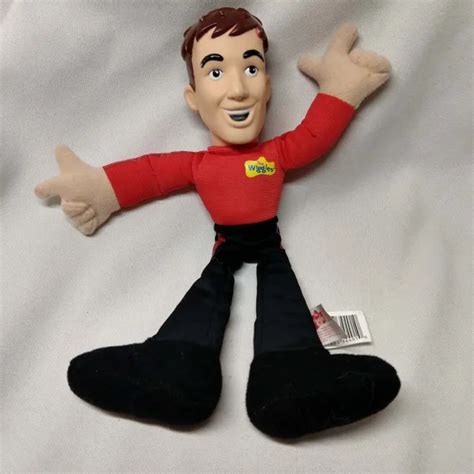 The Wiggles 8and Murray 2008 Doll Plastic Head Bean Bag Legs 2500