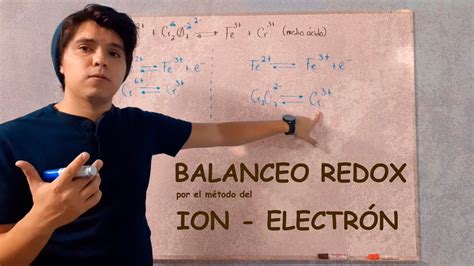 Balanceo De Una Reacción Redox Por Método Del Ion Electrónejemplo 4