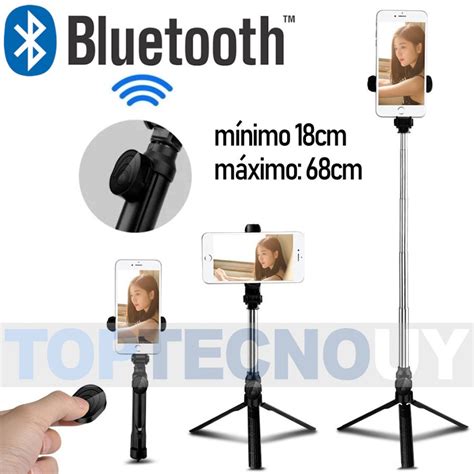 Tripode Monopod Selfie Stick Universal Boton Bluetooth Xt Celulares