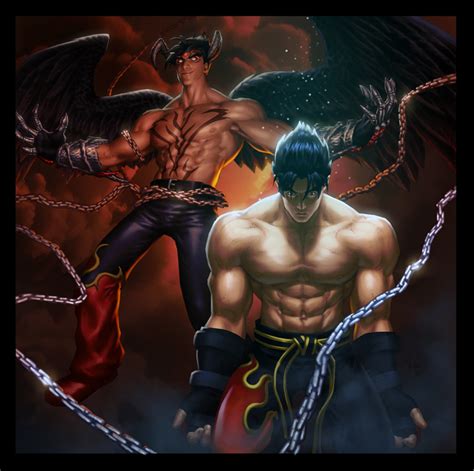 Behind all the wacky character designs, the entire during a side game in tekken 5, jin investigated his mother's death and got in an adventure that led. Jin Kazama Officials and Fan Arts | Tekken Headquarter