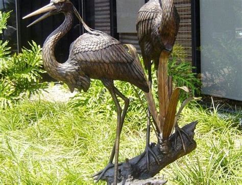 Bronze Outdoor Quitely Garden Sitting Fox Sculpture Animal Sculpture