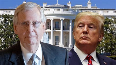Trump Blasts Dour Sullen And Unsmiling Political Hack Mcconnell