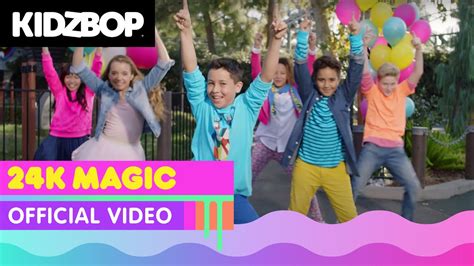 Kidz Bop Kids 24k Magic Official Music Video Kidz Bop 34 Youtube