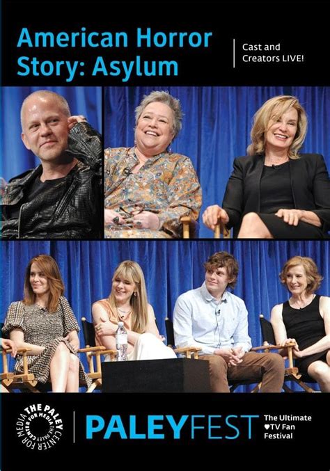 American Horror Story Asylum Cast And Creators Live At Paleyfest Uk Dvd And Blu Ray