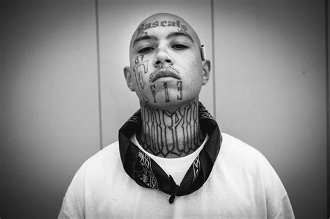 Cinq Ans Avec Les Criminels De Los Angeles Gang Tattoos Face Tattoos