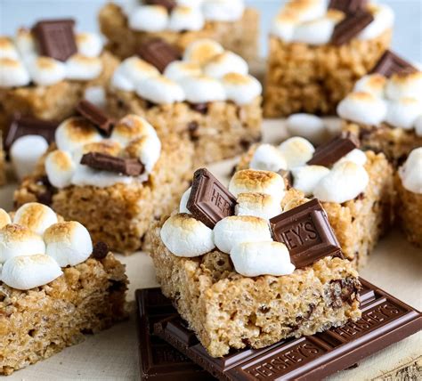 S'mores Rice Krispie Treats - Mommy Hates Cooking