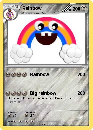 Check spelling or type a new query. Pokémon Rainbow 3187 3187 - Rainbow - My Pokemon Card