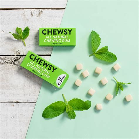Chewsy 100 Natural Sugar Free Chewing Gum Sweetened With Xylitol