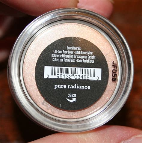 Sugarpot Beauty Review Bare Minerals All Over Face Color In Pure Radiance