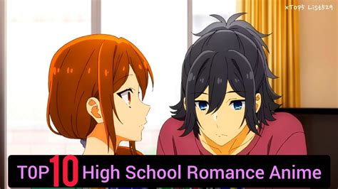 Top 10 High School Romance Anime Best Romance Anime Netflix Crunchyroll Hidive