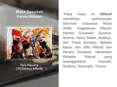 Perkembangan Seni Rupa Di Indonesia Pelajaran Seni Rupa Kelas Xii Ppt