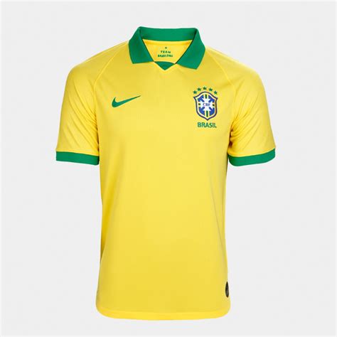 Camisa Seleção Brasil I 1920 Sn° Torcedor Nike Masculina Netshoes