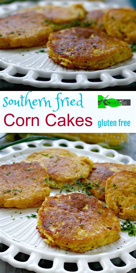 There are no saturated or trans fats in corn, which means the small amount of fat you can make a variety of dishes using corn oil, such as fried corn cakes, okra corn cakes, and potato pancakes. Southern Fried Corn Cakes (Gluten Free Option) - Spinach Tiger
