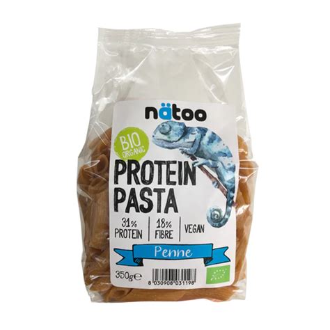 Natoo Protein Pasta Bio Penne 350 G Tsunami Nutrition