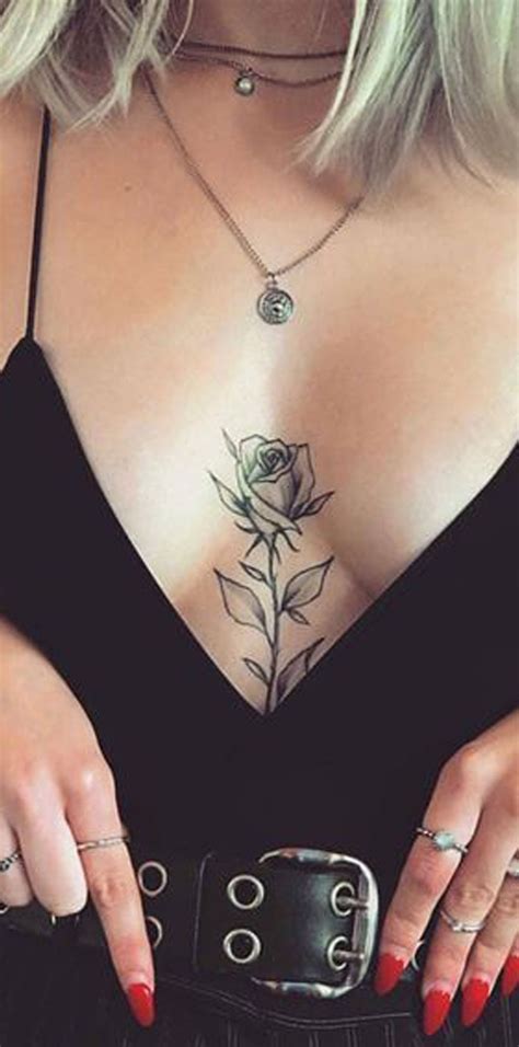 Delightful Sternum Tattoo Ideas For Elegant Women Body Tattoo Art