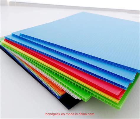 Wholesale Coroplast Pp Sheet Polypropylene Corrugated Board China Pp