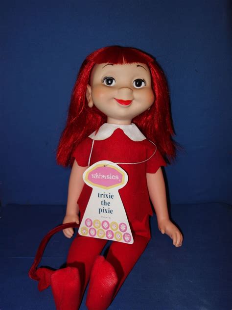 whimsie trixie the pixie doll a o pixie doll dolls vintage dolls