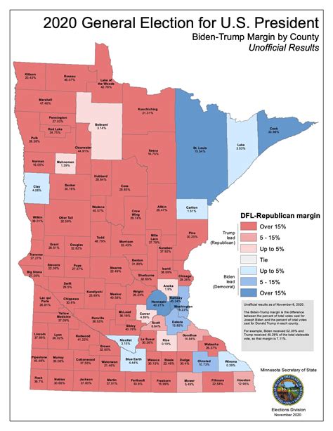 Minnesotas Election Results Maps Released Southwest Minneapolis