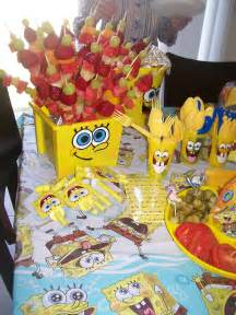 Sponge Bob Buckets And Party Decorationselizabeth Apodaca Spongebob
