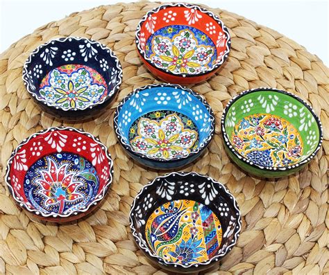 Heracraft Decorative Turkish Handcrafted Tiny Serving Bowls And Ceramic
