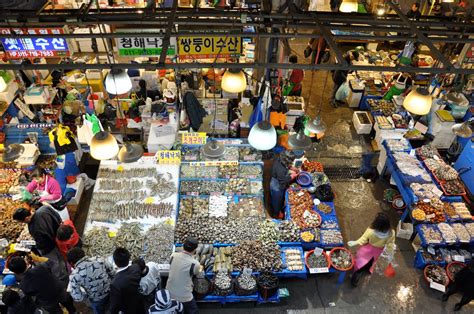 South Korea Noryangjin Fish Market