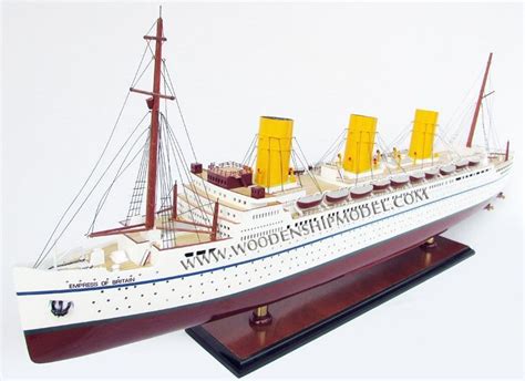Modelismo Naval Cruise Ship Models Wooden Model Boats Lusitania John