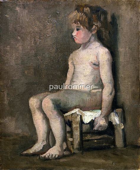 Vincent Van Gogh Nude Girl Seated By Paulrommer Redbubble