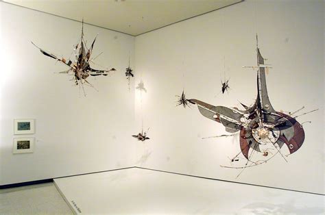 Carnegie International 2004 at Carnegie Museum of Art Pittsburgh: Lee Bontecou, installation view