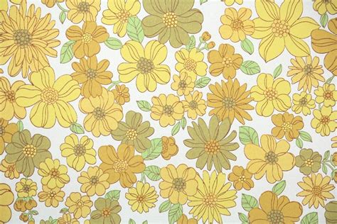 Retro Wallpaper By The Yard 60s Vintage Wallpaper 1960s Vintage