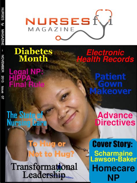 November Edition Cover Has Scharmaine Lawson Baker On The Cover