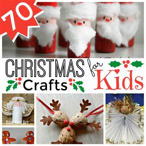 Easy Christmas Crafts For Kids Red Ted Arts Blog