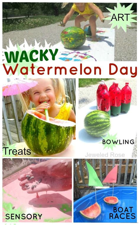 summer bucket list of fun summer preschool watermelon