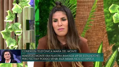 María Del Monte Planta Al Deluxe Pero Tiene Un Emotivo Reencuentro