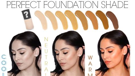 How To Find Your Perfect Foundation Shade Youtube