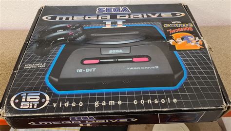 Boxed Sega Mega Drive Ii Console With Sonic 2 Retro Gamer Heaven