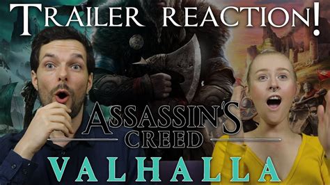 Assassin S Creed Valhalla Cinematic Trailer Reaction Youtube