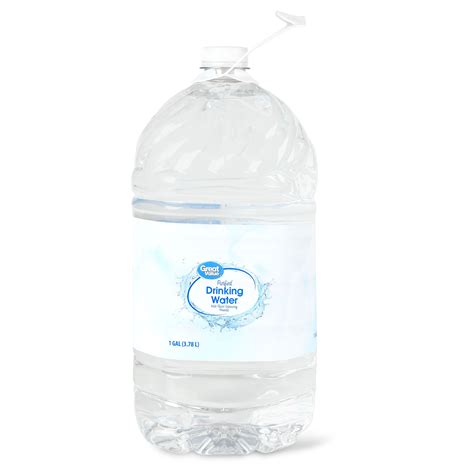 Great Value Purified Drinking Water Purified Through Reverse Osmosis