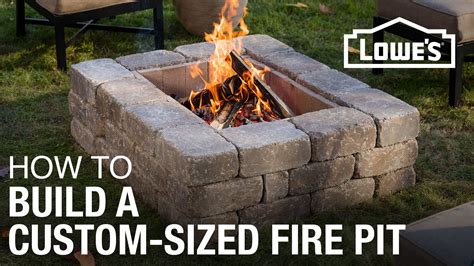 Our fire pit is not big enough for the whole company to come over! How to Build a Custom Fire Pit