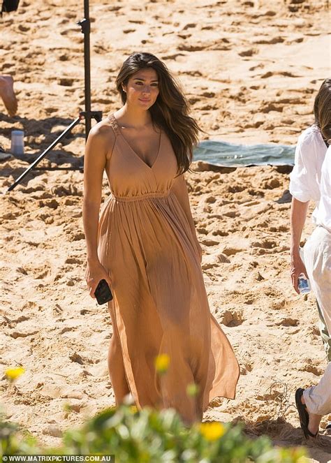 Pia Miller Shows Off Her Figure As She Poses For A Lavish Photo Shoot