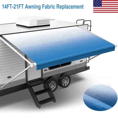 Rv Awning Fabric Replacement Outdoor Canopy For Camper Trailer