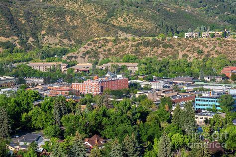 Downtown Durango Colorado On A Sunny Day Photograph By Jeff Zehnder