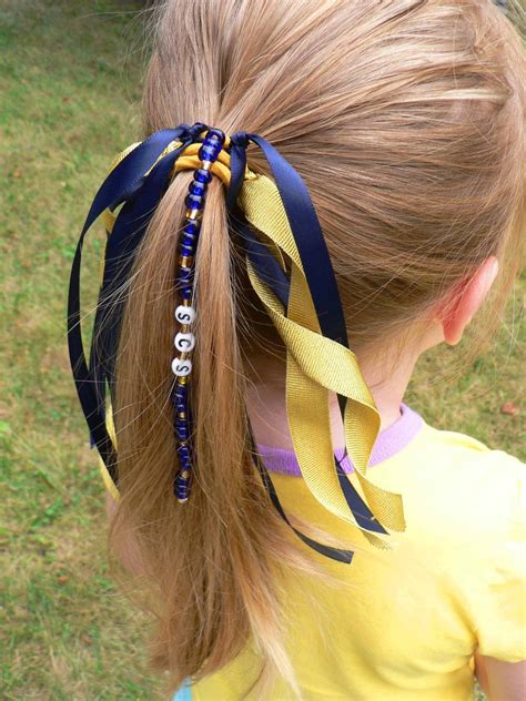 Pin By Ana Marques On T Ideas Soccer Hairstyles Ribbon Hair Ties Ballet Hair Accessories