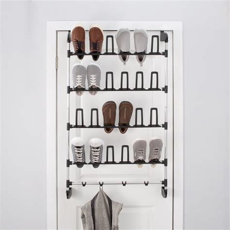 Oia 12 Pair Overdoor Shoe Organizer And Reviews Wayfair