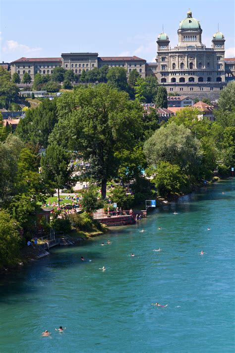 We did once from thun to bern. Marzili_Aare_ - Sportamt der Stadt Bern - Bern bewegt!