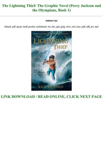 Download The Lightning Thief The Graphic Novel Percy Jackson And