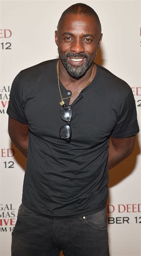 Idris Elba Says Fame Has Made Him Paranoid But Insists Hes Still Relatable As An Actor