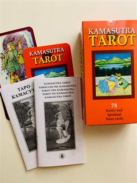 Kamasutra Tarot 78 Cards Deckerotic Tarotsexy Tarot Etsy