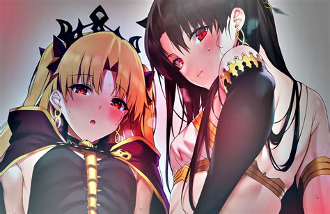 Anime Girls Ishtar Fate Grand Order P Anime Fate Series Fate Grand Order Ereshkigal